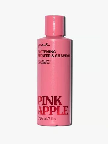 Гель для душа с смягчающим маслом PINK Victoria's Secret Pink Apple Softening Shower & Shave Oil, 177 мл 530-i10 фото