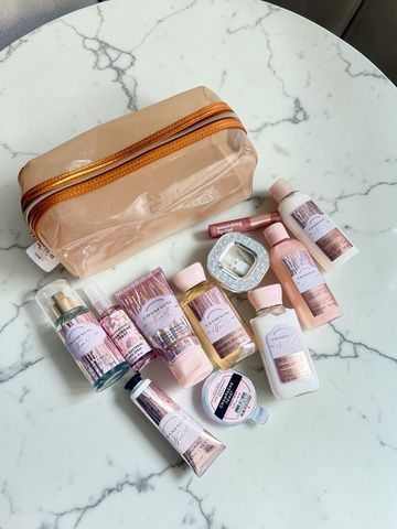 Подарочный набор с косметичкой Bath & Body Works Champagne Toast Set 025505302 фото