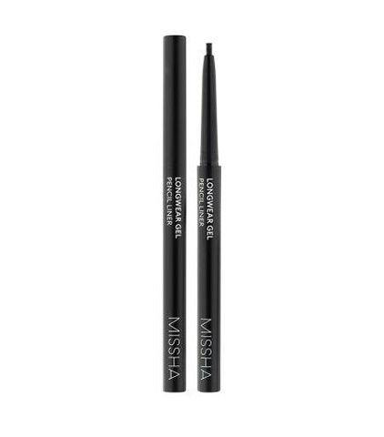 Карандаш для глаз гелевый Missha Long Wear Gel Pencil Liner TITAN BLACK 2i0-417 фото