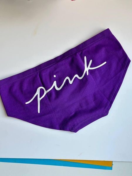 Трусики-бикини женские Victoria's Secret фиолетовые 9yl-ryv-mkg фото