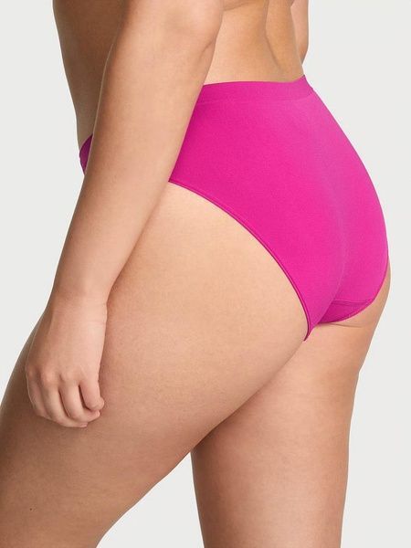 Трусики-бікіні жіночі з мікрофібри Victoria's Secret Seamless Bikini Panty фуксія thx-q5p-2qu фото