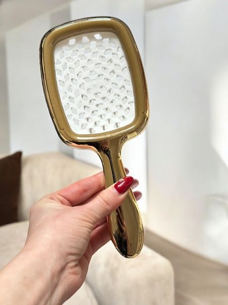 Щітка для волосся Janeke Superbrush The Original Золотий-Білий 6hp-jjp-jas фото