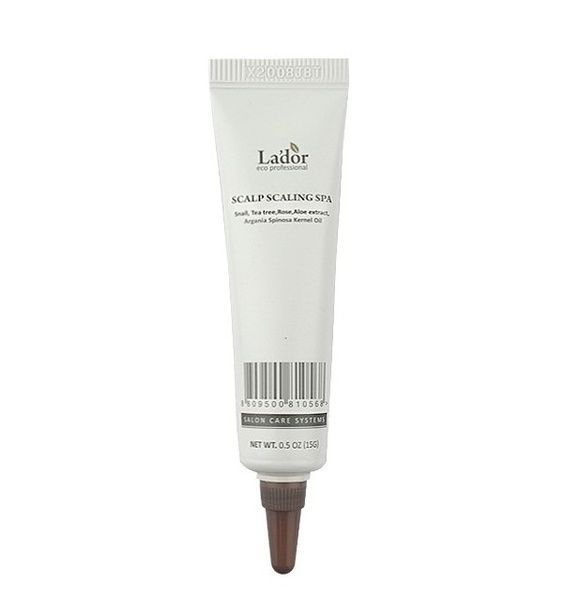 Очищающий пилинг для кожи La'dor Scalp Scaling Spa Hair Ampoule 15 г 1000300029803 фото