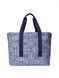 Сумка-шоппер синяя Pink Victoria's Secret Reversible Canvas Tote Bag 32c-i09 фото 1