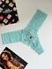 Трусики-стринги женские Victoria's Secret Lace Thong Panty зеленые q5h-zoe-kdv фото 1