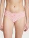 Трусики-чики женские кружевные Victoria's Secret Lace-Up Cheeky Panty пудровые ufo-x5m-qq8 фото 3