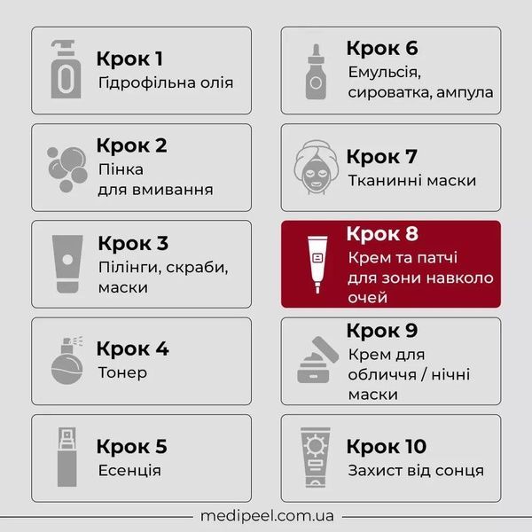 Лифтинг-сыворотка для кожи вокруг глаз Medi-Peel Mezzo Filla Eye Serum 30 мл 915-713 фото