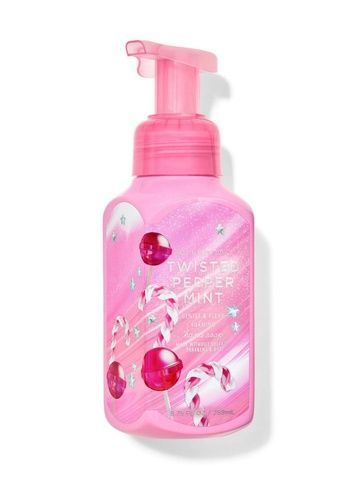 Мыло-пенка TWISTED PEPPERMINT Bath&Body Works, 259 мл 2b4-094 фото