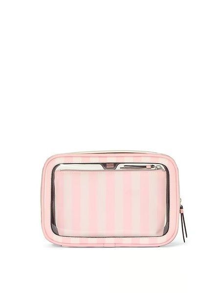 Косметичка 3 в 1 розовая Victoria's Secret 3-Piece Makeup Bag a24-827 фото
