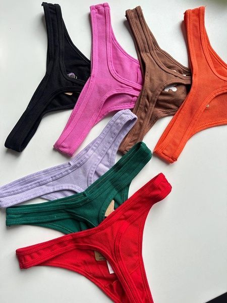 Трусики-стрінги жіночі PINK Victoria's Secret бузкові 8n3-rdc-gp26 фото