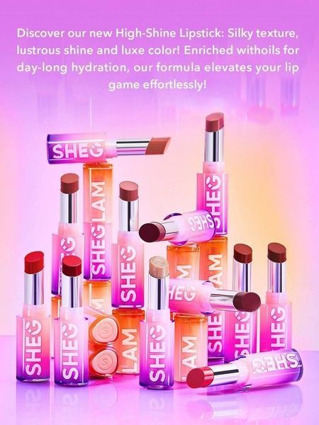 Помада для губ глянцевая Sheglam Mirror Kiss High-Shine Lipstick 2.9 г That's Fierce ykx-75m-u6a фото