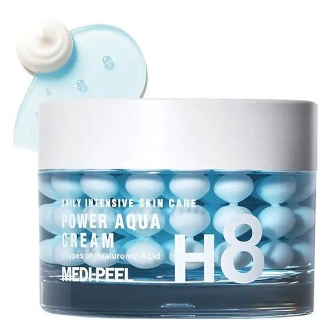 Крем для лица капсульный увлажняющий Medi-Peel Power Aqua Cream с пептидами 50 мл 260-90c фото