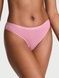 Трусики-бикини женские хлопковые Victoria's Secret Stretch Cotton Bikini Panty розовые slo-ijc-ofb фото 1