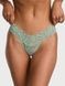 Трусики-стрінги жіночі мереживні Victoria's Secret Lace Strappy-Back Thong Panty зелені fbg-7y0-yl5 фото 3