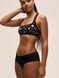 Трусики-чики женские бесшовные PINK Victoria's Secret No-Show Cheeky Panty черные  cvx-u4c-zfe фото 5