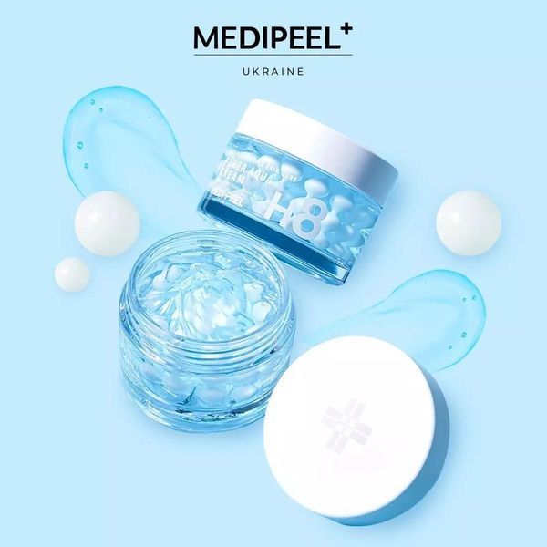Крем для лица капсульный увлажняющий Medi-Peel Power Aqua Cream с пептидами 50 мл 260-90c фото