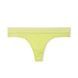 Трусики-стринги женские хлопковые Victoria's Secret Logo Cotton Thong Panty желтые 3ba-jfo-05s фото 4