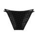 Трусики-чіки жіночі мереживні PINK Victoria's Secret Dot Mesh Cheeky Panty чорні suf-cy2-a77 фото 1