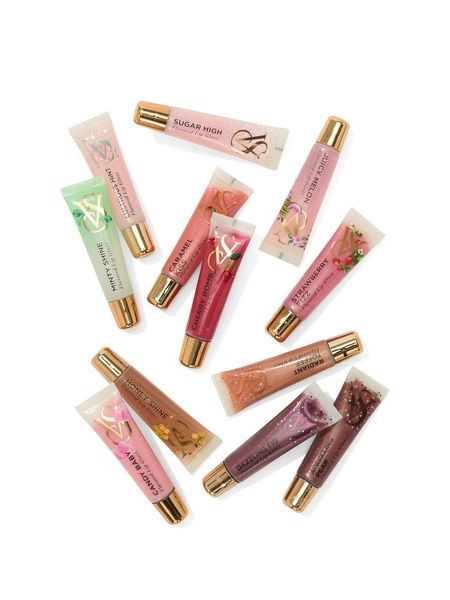 Подарочный набор блесков для губ Victoria's Secret 12 Days of Flavor Gloss Gift Set 25165895 фото