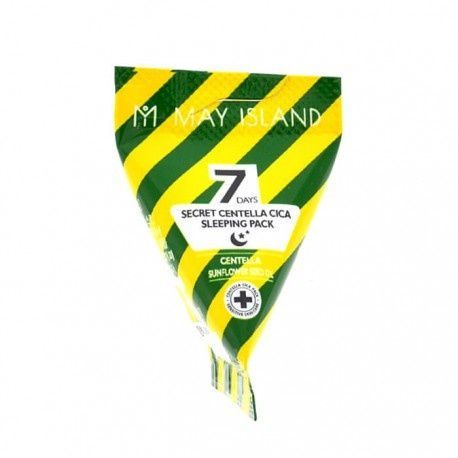 Успокаивающая ночная маска для лица May Island Seven Days Secret Centella Cica Sleeping Pack, 5г 449-46a фото