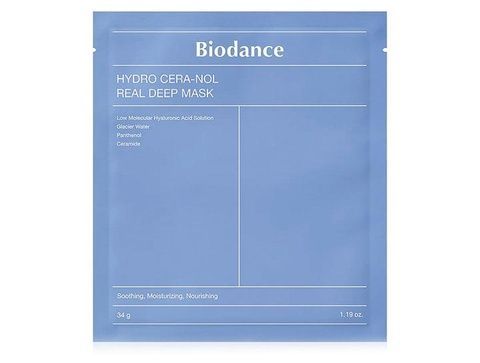 Гидрогелевая маска Biodance Hydro Cera-Nol Real Deep Sheet Mask bib-996 фото