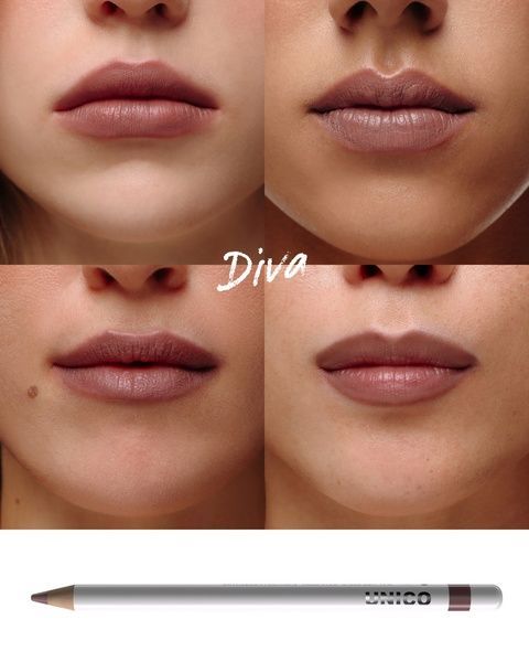 Карандаш для губ с пептидами UNICO Lip Pencil with Peptides DIVA 1.14 г 0082 фото
