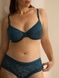 Трусики-чики женские кружевные Victoria's Secret Lace- Cheeky Panty морская волна v8l-bfk-qbt фото 3