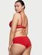 Трусики-хіпстер жіночі з мікрофібри Victoria's Secret Seamless Hiphugger Panty червоні ed1-zi0-ndy фото 4