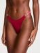 Трусики-стринги женские со стразами Victoria's Secret Shine Strap Thong Panty красные dxz-mxg-4he фото 1