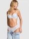 Трусики-чики женские кружевные PINK Victorias Secret Wink Cheeky Panty голубые k9h-stl-8dq фото 4