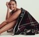 Плед чорний у клітинку Victoria's Secret Cozy-Fleece Blanket 27217200 фото 3