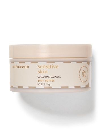 Баттер для тела Sensitive Skin Milk Fragranced with Colloidal Oatmeal Bath and Body Works, 185 г 43c-335 фото