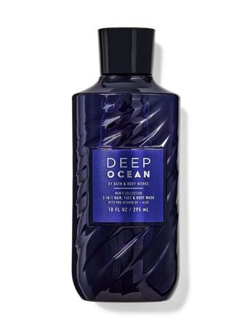 Гель для душа 3 в 1 мужской DEEP OCEAN Bath&Body Works, 295 мл 028005363 фото