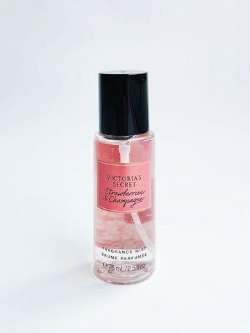 Strawberries & Champagne - мини-мист для тела Victoria's Secret, 75 мл 02b-277 фото