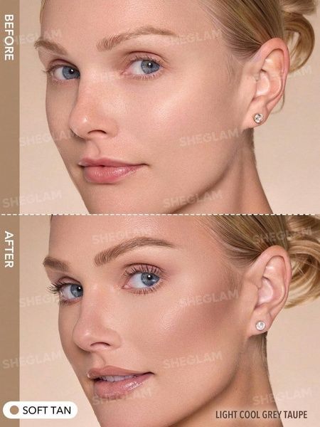 Контуринг 2 в 1 Sheglam Precision Sculpt Liquid Contour Duo-Soft Tan 119-i87 фото