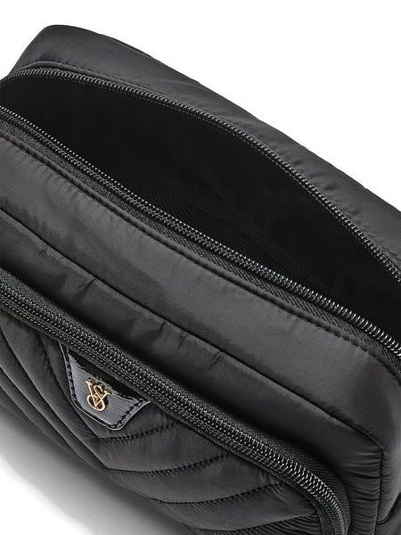 Косметичка черная Victoria's Secret Travel Makeup Pouch 815-1cb фото