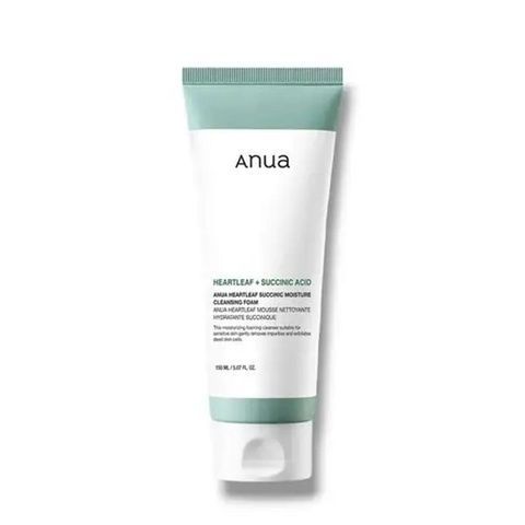 Успокаивающая пенка для умывания Anua Heartleaf Succinic Moisture Cleansing Foam 150 мл 689-87i фото