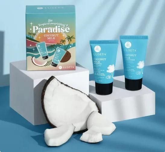 Набор (шампунь+кондиционер) Luseta Beauty Coconut Milk 2x30 мл L6023T-24T фото