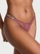 Трусики-чіки люксові зі стразами Victoria's Secret Very Sexy Shine Strap Rose Lace Panty пудрові jp5-1dc-4f2 фото 1