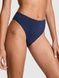 Трусики-бразилиана женские с высокой посадкой PINK Victoria's Secret Seamless Brazilian Panty темно-синие wu8-hg6-f86 фото 1