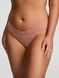 Трусики-стрінги жіночі Victoria's Secret Lace Thong Panty персикові l7h-7o4-vwn фото 1