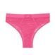 Трусики-бразилиана женские кружевные PINK Victorias Secret Wink Logo High-Cut Brazilian Panty розовые brq-e5c-r32 фото 3