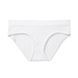 Трусики-хипстер женские Victoria's Secret Logo Cotton Lace-Waist Hiphugger Panty белые ht4-24a-lq9 фото 2