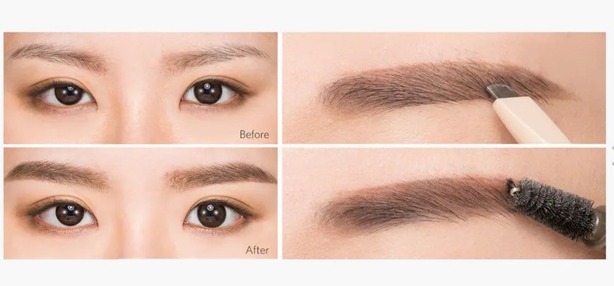 Автоматичний олівець для брів Missha The Style Perfect Eyebrow Styler BROWN(Коричневий), 0.35 г 08c-i98 фото
