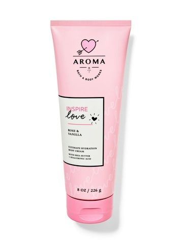 Крем для тела ROSE VANILLA inspire love Bath&Body Works, 226 г ic8-791 фото