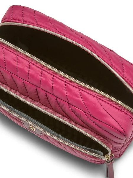 Косметичка малиновая Victoria's Secret Travel Makeup Pouch 397-0c2 фото