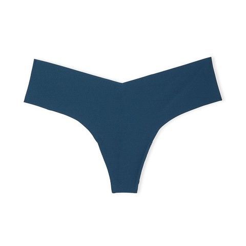 Трусики-стринги женские бесшовные Victoria's Secret No-Show Thong Panty морская волна 0da-ue1-5d3 фото