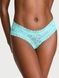 Трусики-чики женские кружевные Victoria's Secret Lace- Cheeky Panty голубые  0dy-f94-xl0 фото 1