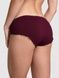 Трусики-хипстер женские с микрофибры PINK Victoria's Secret Seamless Hiphugger Panty бордовые 4of-kq5-02r фото 2