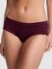 Трусики-хипстер женские с микрофибры PINK Victoria's Secret Seamless Hiphugger Panty бордовые 4of-kq5-02r фото 1